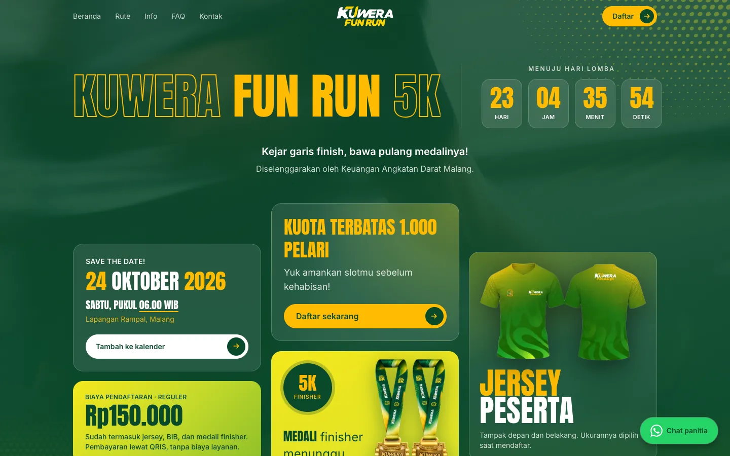 KUWERA 5K: Fun Run Registration and Payment